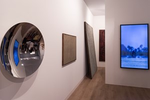 Tina Kim Gallery & <a href='/art-galleries/kukje-gallery/' target='_blank'>Kukje Gallery</a> at Art Basel 2015 – Photo: © Charles Roussel & Ocula